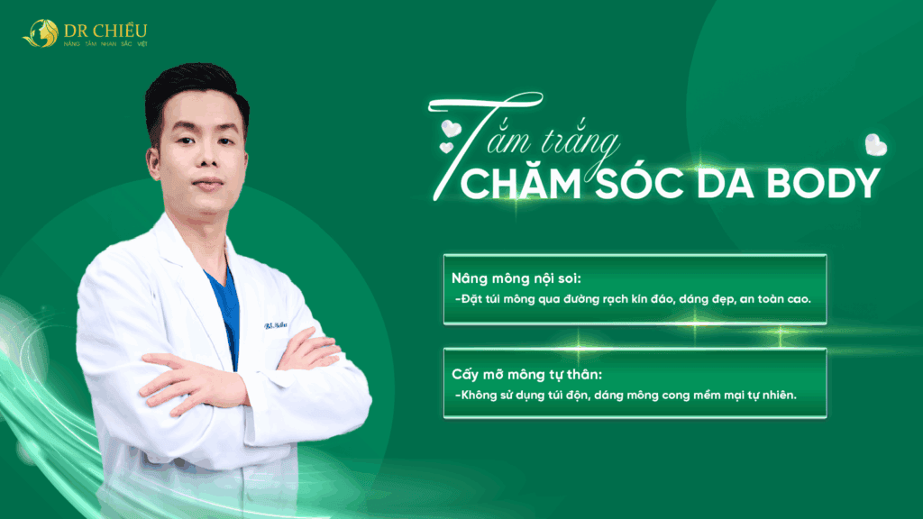 chăm sóc da vùng thân
